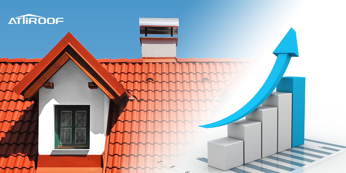 The growth rate of resin tile usage in India in 2025
