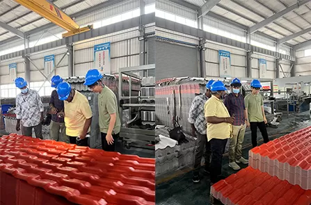 Southeast Asian Customers Visit And Inspect