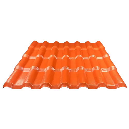 Orange Upvc Roofing Sheets