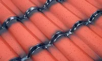 Inkjet upvc roof sheet color blocks