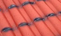 Inkjet upvc roof sheet color blocks