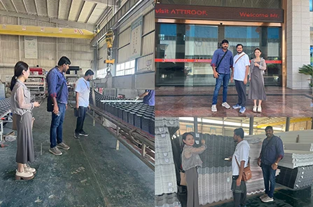 Customers Visit the Factory