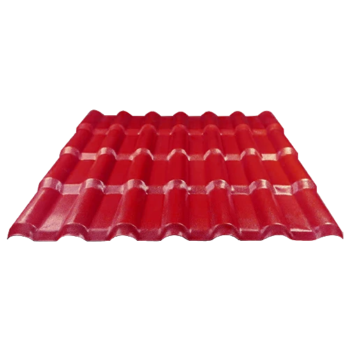 Maroon Red Upvc Roofing Sheets