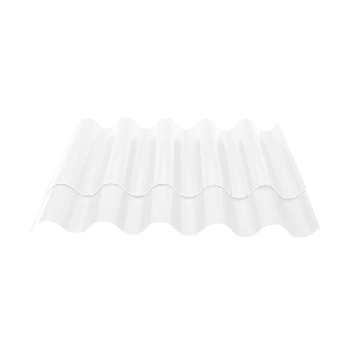 White Wave UPVC Roof Sheet