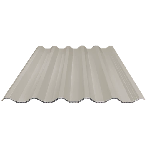 Gray Hollow PVC Synthetic Roof Tile