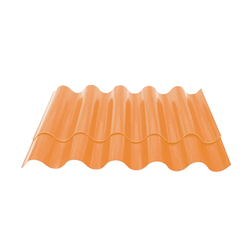 Yellow Wave UPVC Roof Sheet