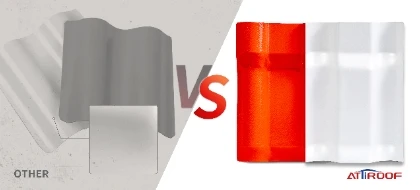 Upvc roof sheet material comparison