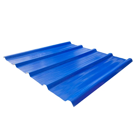 Corrosion-Resistant Industrial Roofing T1070 PVC Roof Sheet